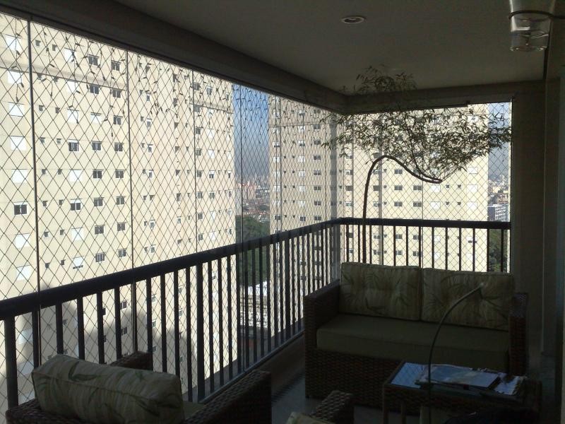 Fechamento sacada padrão do condomínio